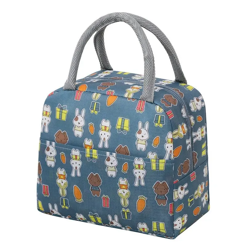 Sac à lunch isotherme pour enfants à motif dessin animé 8