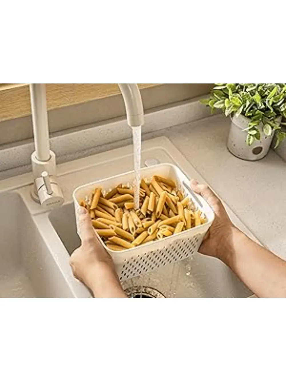 Contenant modulable avec filtre pour fruits