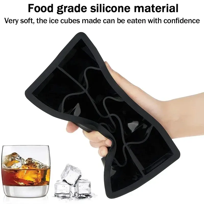 Moule à glaçons en silicone en situation