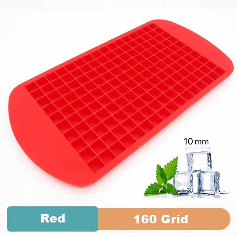 SoftAura Moule à glaçons en silicone de qualité alimentaire, grands cubes carrés, lot de 4, 6, 8, 15 ou 160 grilles, pour la maison, la cuisine et le bricolage 15