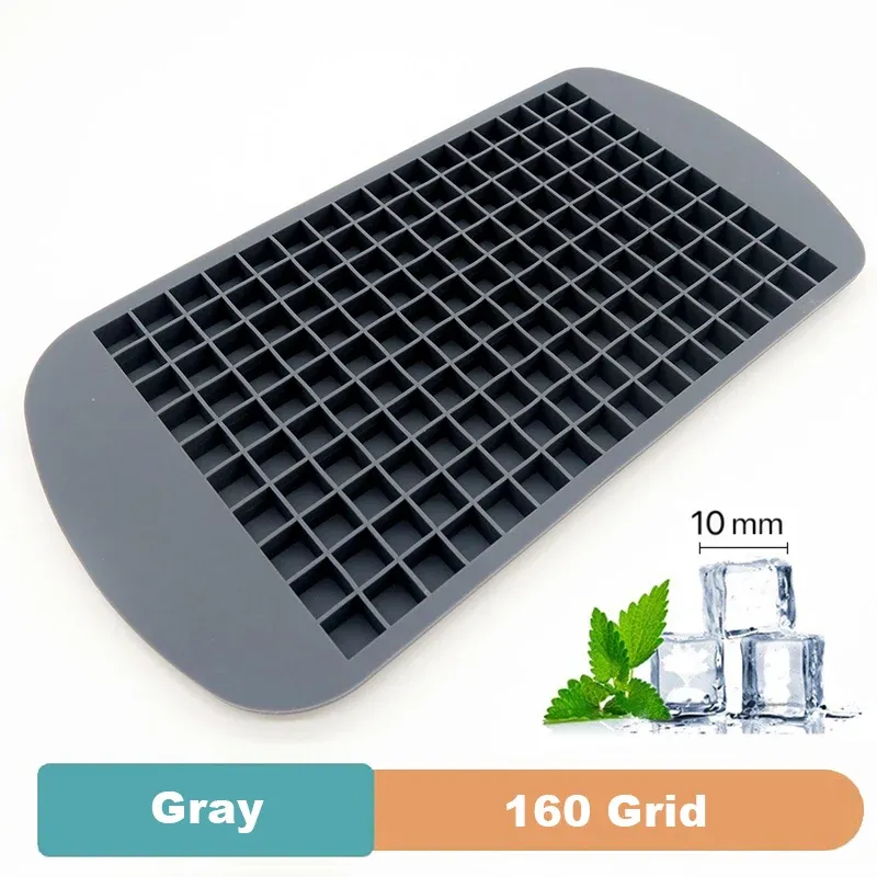 SoftAura Moule à glaçons en silicone de qualité alimentaire, grands cubes carrés, lot de 4, 6, 8, 15 ou 160 grilles, pour la maison, la cuisine et le bricolage 16