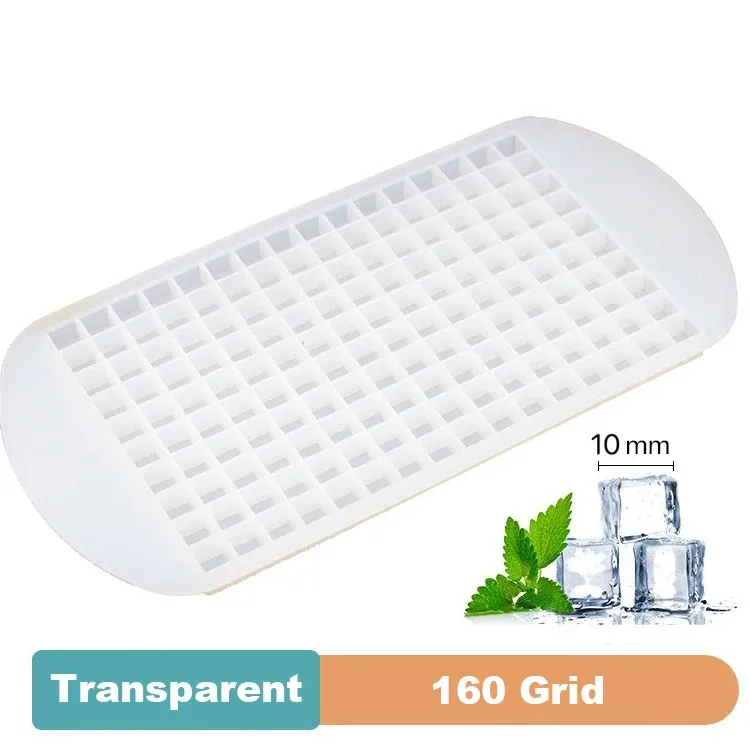 SoftAura Moule à glaçons en silicone de qualité alimentaire, grands cubes carrés, lot de 4, 6, 8, 15 ou 160 grilles, pour la maison, la cuisine et le bricolage 8