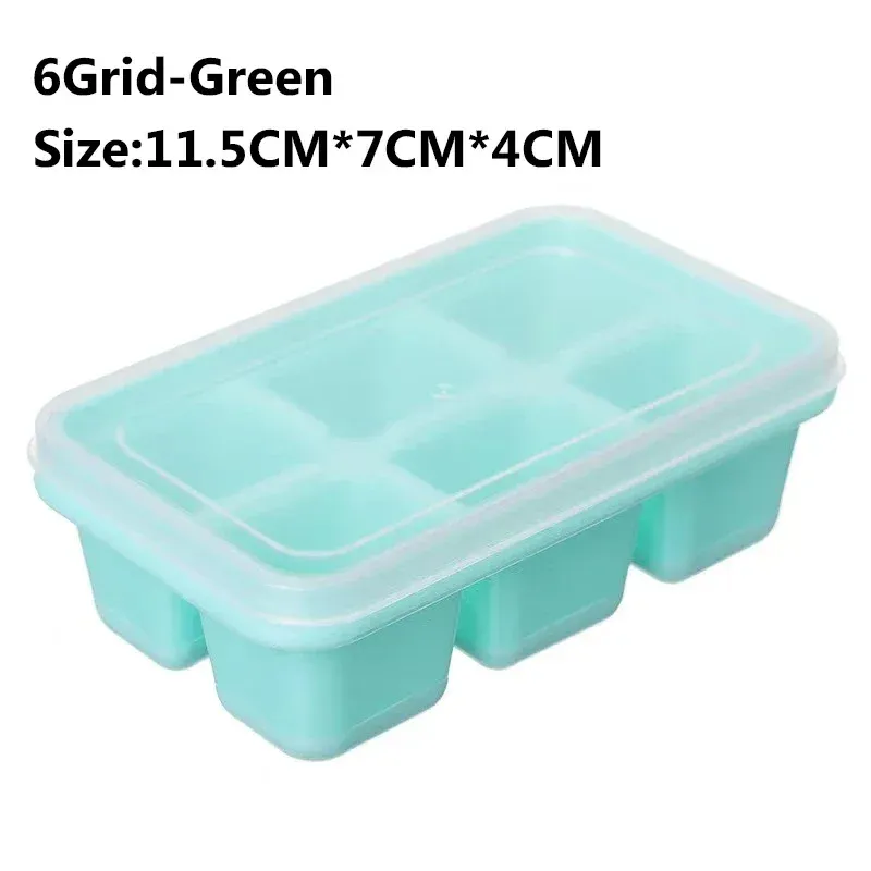 SoftAura Moule à glaçons en silicone de qualité alimentaire, grands cubes carrés, lot de 4, 6, 8, 15 ou 160 grilles, pour la maison, la cuisine et le bricolage 11