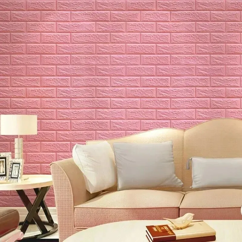 Autocollants muraux imperméables en PVC, 70 cm x 1/2/3/5/10 m, pour cuisine, chambre et salon, papier peint autocollant pour chambre d'enfant et décoration de la maison 4