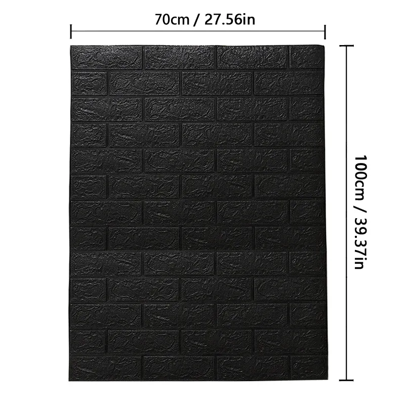 Autocollants muraux imperméables en PVC, 70 cm x 1/2/3/5/10 m, pour cuisine, chambre et salon, papier peint autocollant pour chambre d'enfant et décoration de la maison 16