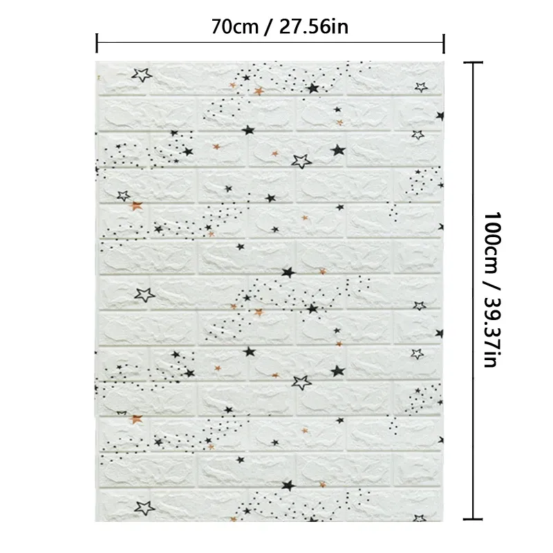 Autocollants muraux imperméables en PVC, 70 cm x 1/2/3/5/10 m, pour cuisine, chambre et salon, papier peint autocollant pour chambre d'enfant et décoration de la maison 25