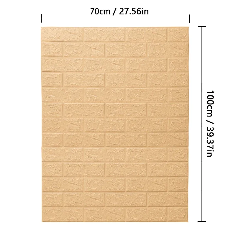 Autocollants muraux imperméables en PVC, 70 cm x 1/2/3/5/10 m, pour cuisine, chambre et salon, papier peint autocollant pour chambre d'enfant et décoration de la maison 20