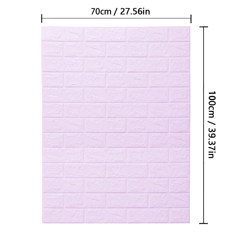 Autocollants muraux imperméables en PVC, 70 cm x 1/2/3/5/10 m, pour cuisine, chambre et salon, papier peint autocollant pour chambre d'enfant et décoration de la maison 8