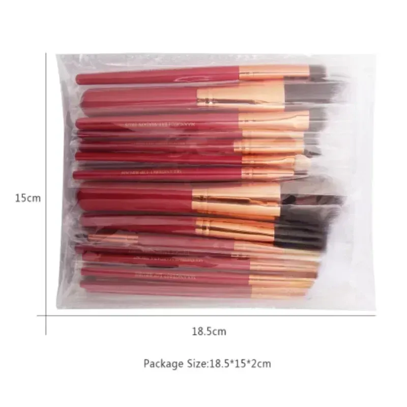 Ensemble de pinceaux de maquillage professionnels, kit de pinceaux de maquillage, pinceaux pour fard à paupières, eye-liner et cosmétiques (lot de 3, 13 ou 22 pièces) 3