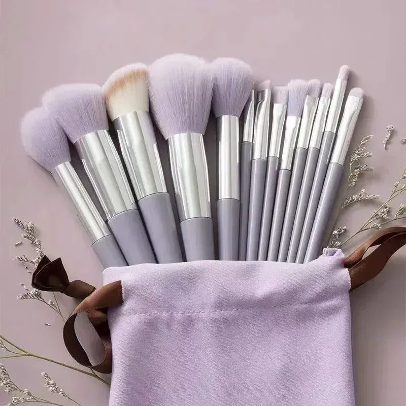 Ensemble de pinceaux de maquillage professionnels, kit de pinceaux de maquillage, pinceaux pour fard à paupières, eye-liner et cosmétiques (lot de 3, 13 ou 22 pièces) 4