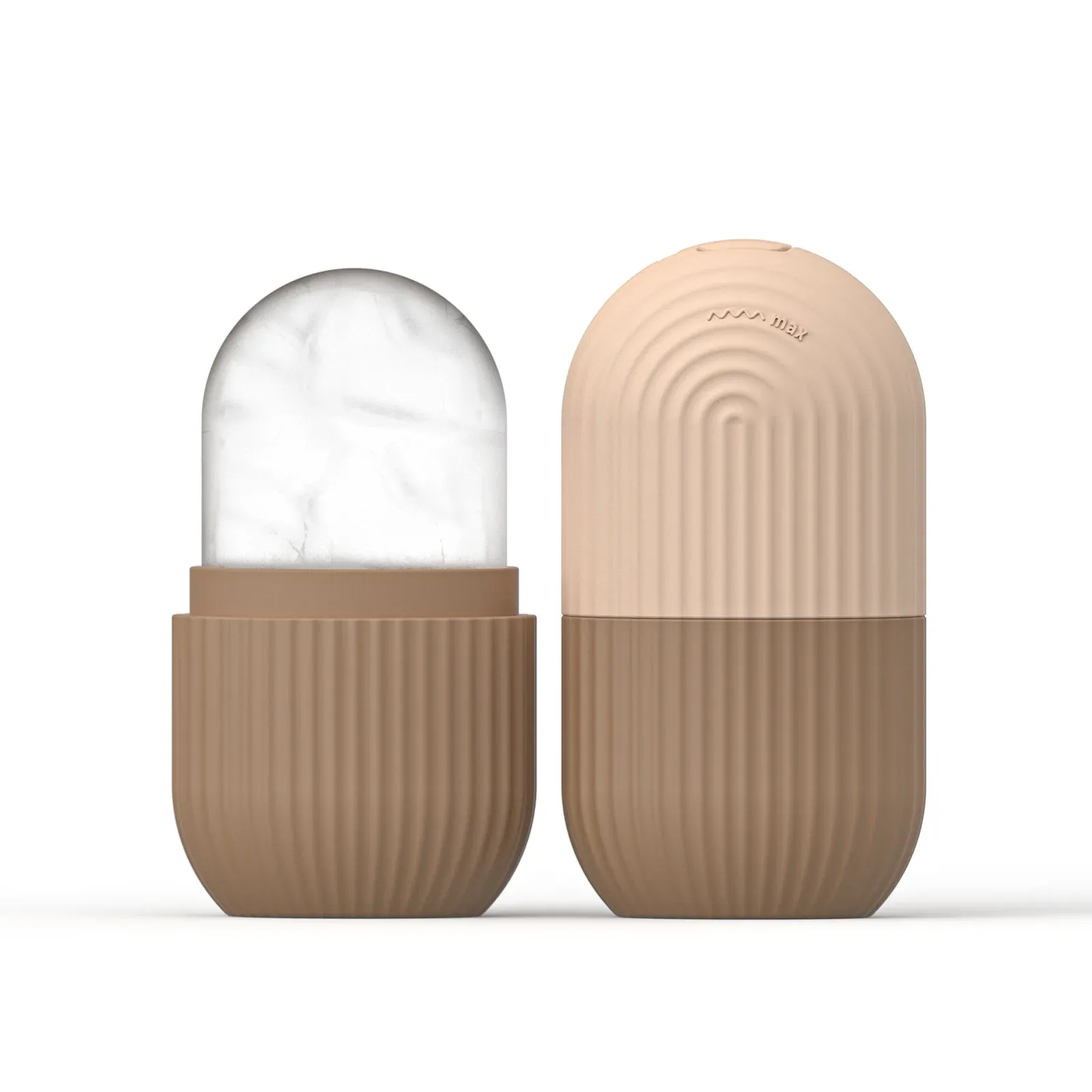 Moule à glaçons en silicone pour soins du visage avec rouleau à glace 14