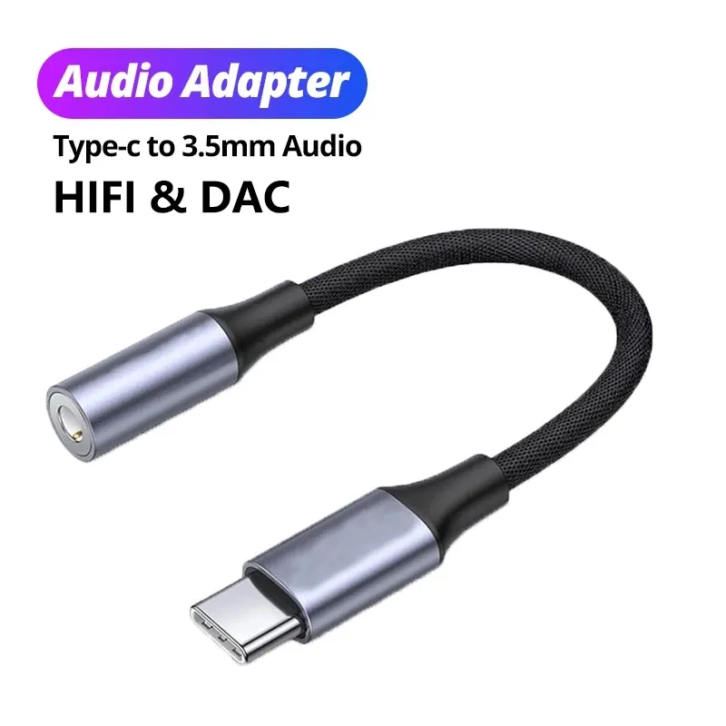 Câble audio USB Type-C vers jack 3,5 mm