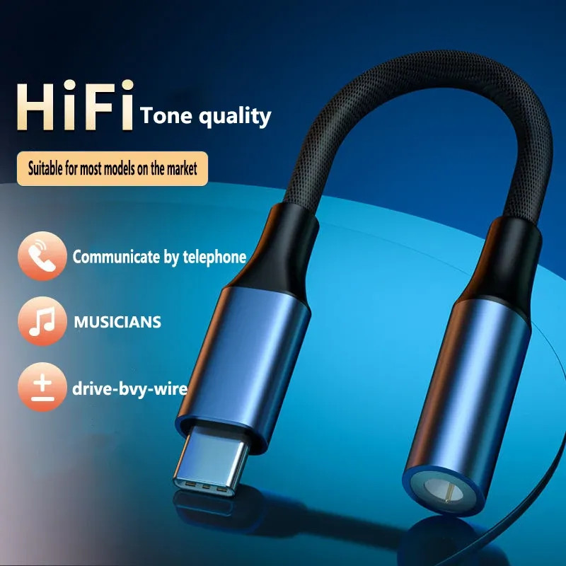 Câble audio USB Type-C vers jack 3,5 mm 4