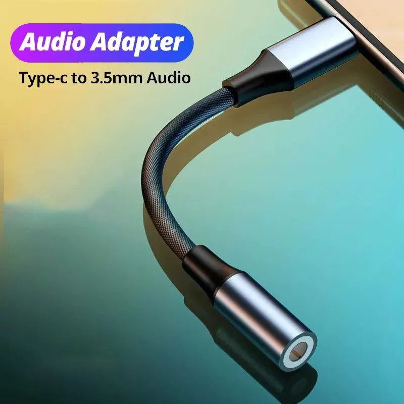 Adaptateur audio USB Type-C vers prise 3,5 mm