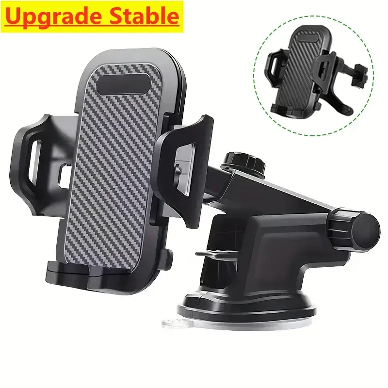 Support de téléphone de voiture 360° fixé sur un pare-brise