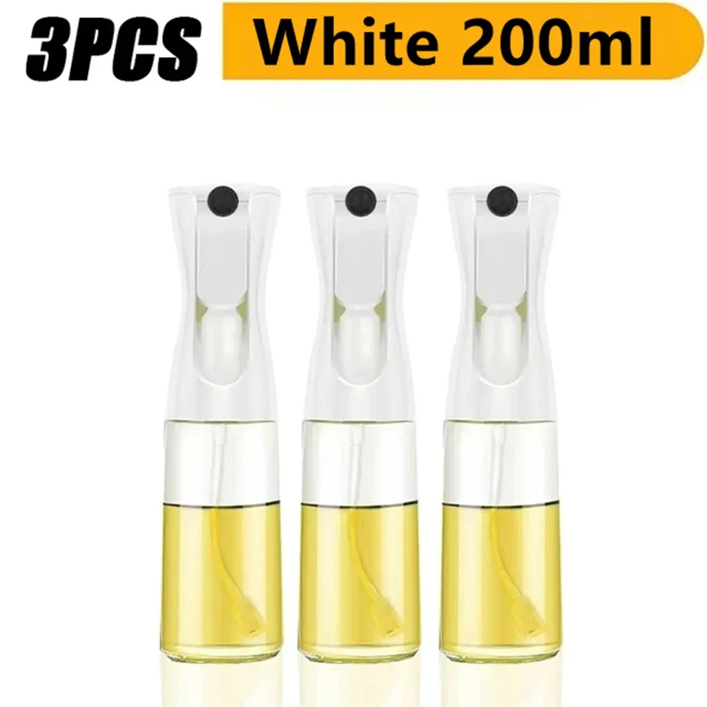 Pulvérisateur d'huile 200 ml / 300 ml, lot de 3 et 1 pièce, distributeur d'huile de cuisine pour le fitness, la perte de graisse, le camping et le barbecue 14