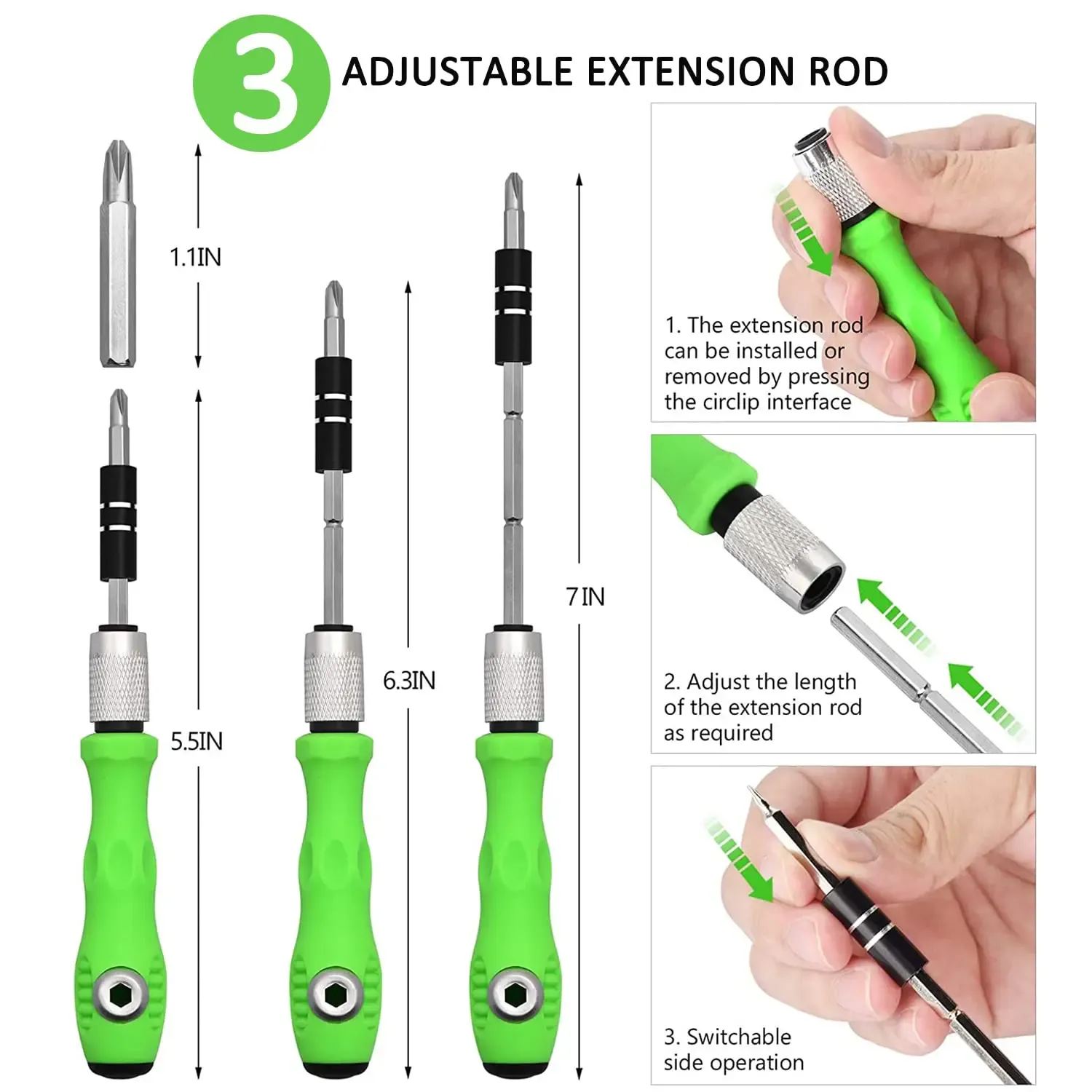 Jeu de tournevis multifonctions, mini tournevis Torx et Phillips, embout magnétique, kit d'outils de réparation portables, 32 en 1 4