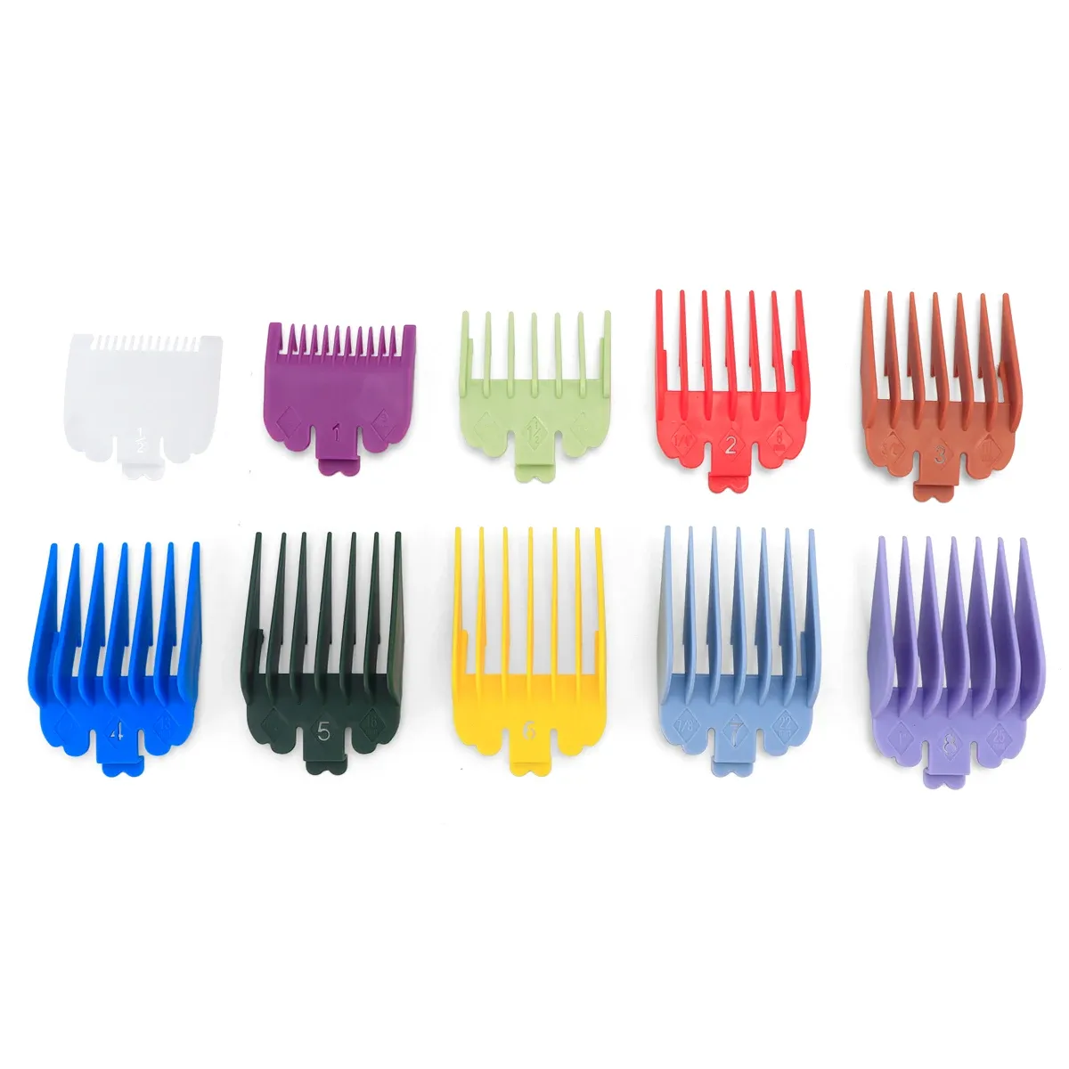Protections de rechange pour tondeuse à cheveux, peignes de coupe, lot de 10 pièces 7