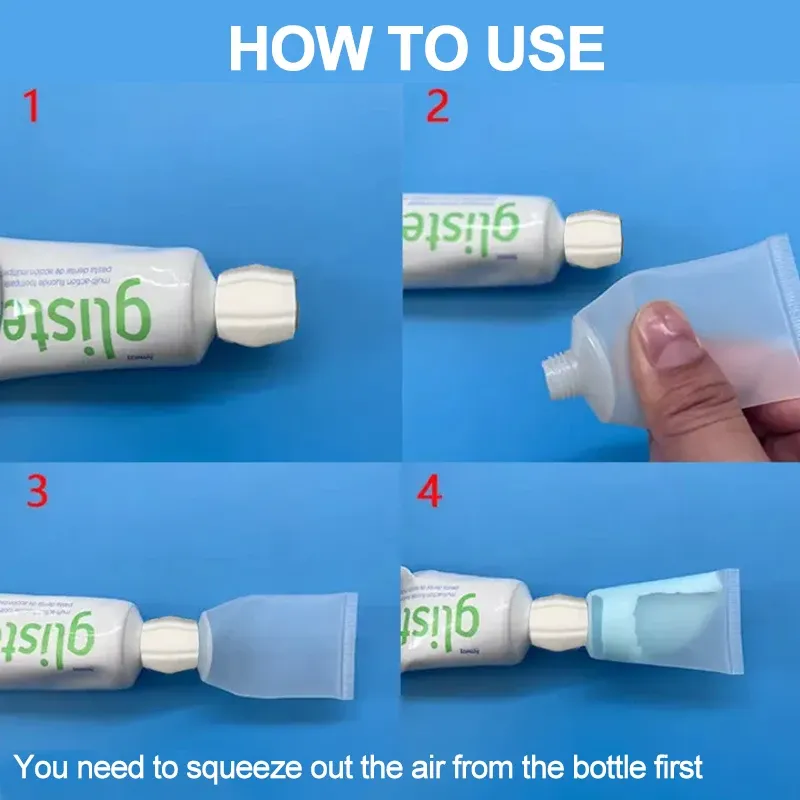 Presse-tube à dentifrice à rouleau, sans déversement, pour la maison et les voyages 6