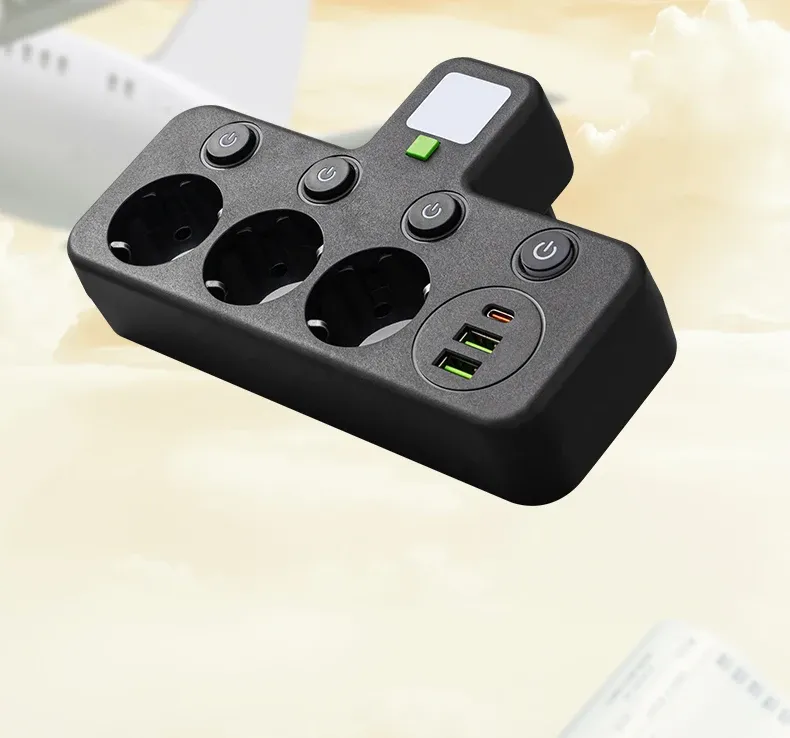 Chargeur mural USB-C, détail de la façade