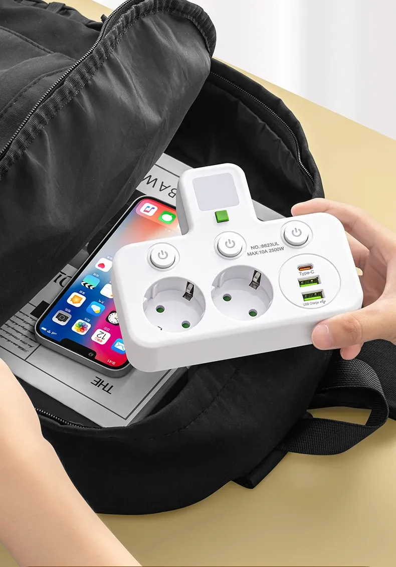Chargeur mural USB-C, mise en scène