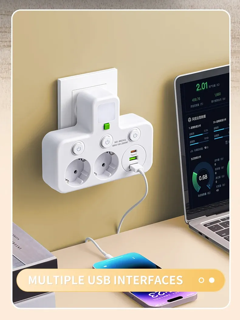 Chargeur mural USB-C, ergonomie