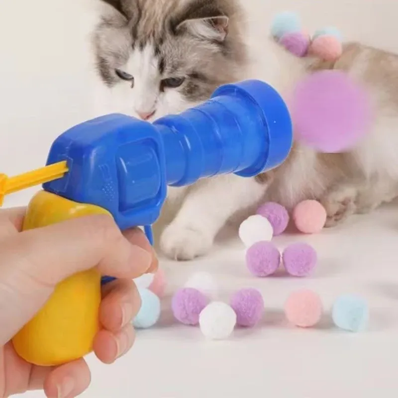 Balle souple pour chat