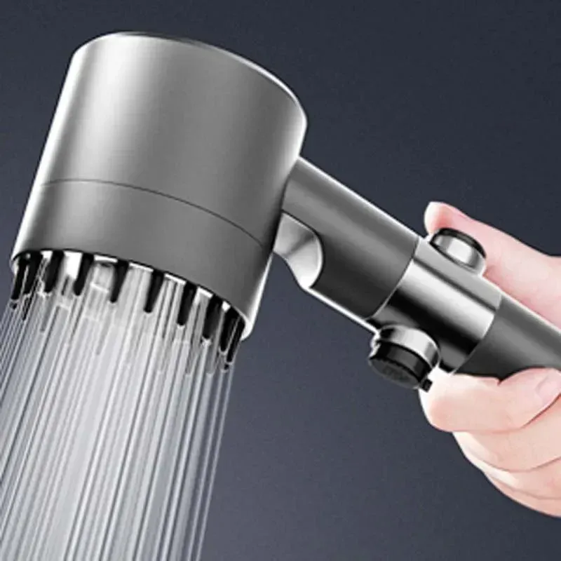 Pommeau de douche haute pression à économie d'eau avec filtre, 3 modes de jet réglables 6