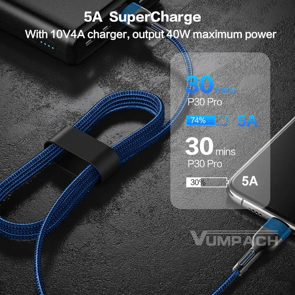 Câble USB-C rapide, finition