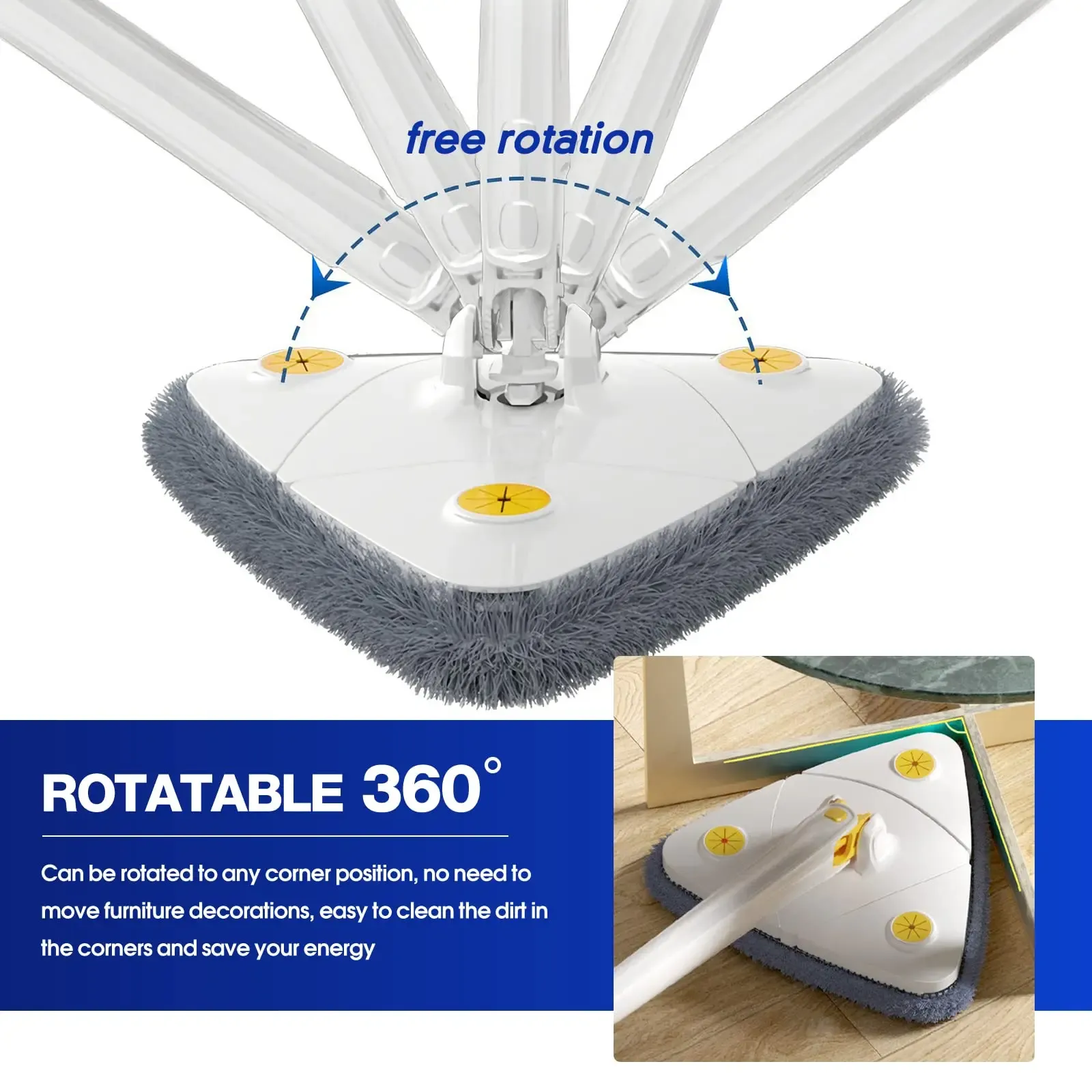 Nettoyage des angles et des coins de plafond