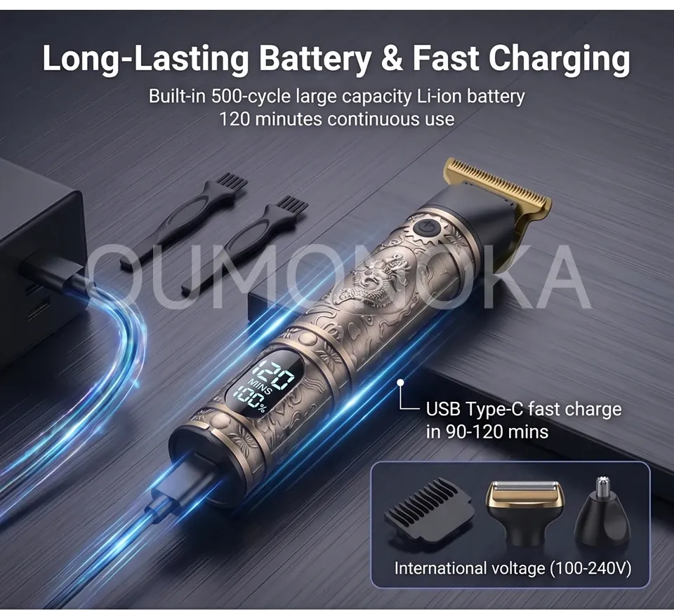 Autonomie et recharge USB