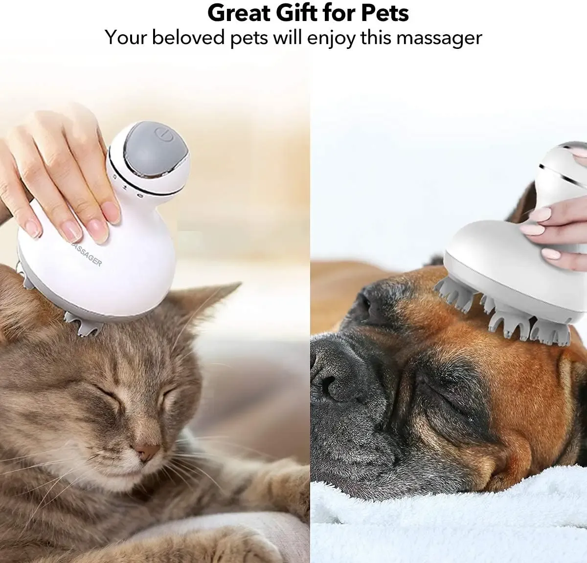 Masseur électrique sans fil pour cuir chevelu – Stimulation de la croissance capillaire, nettoyage en profondeur et relaxation 6