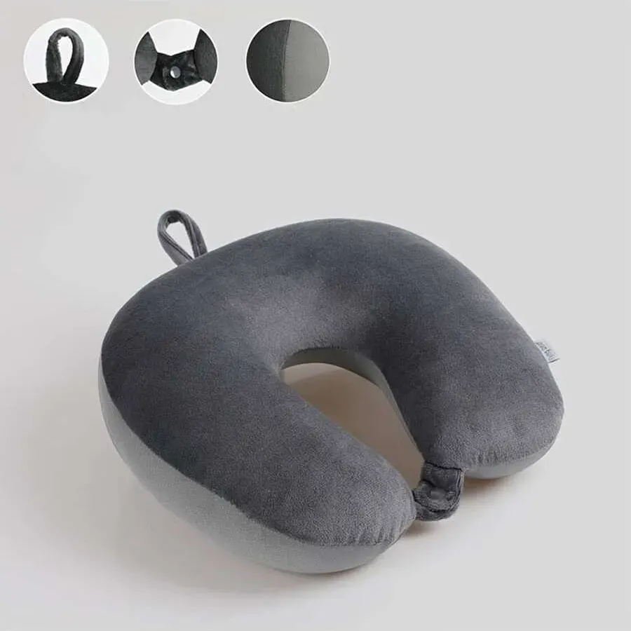 Coussin de voyage pour le cou, finitions