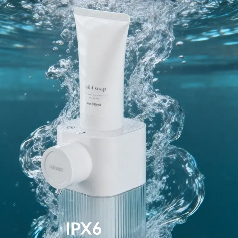 Distributeur de mousse utilisé pour le nettoyage du visage