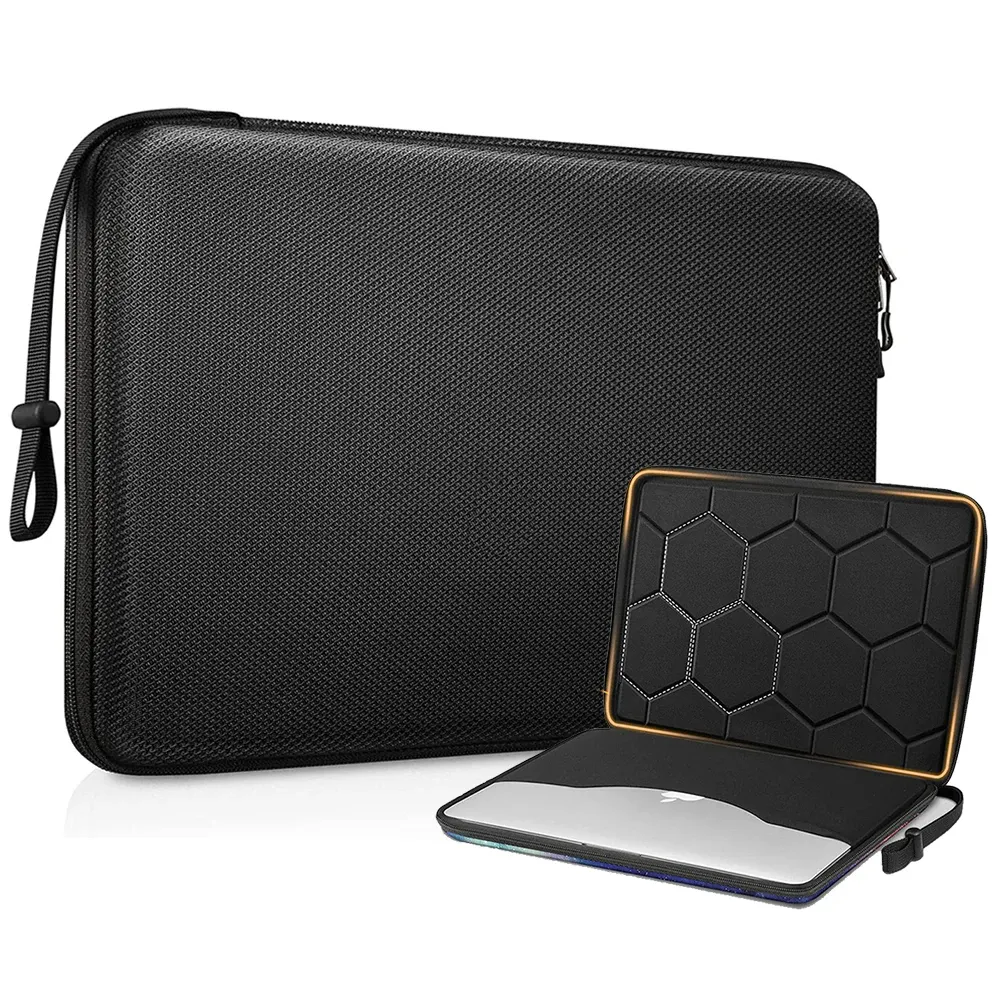 Pochette ordinateur portable noire élégante