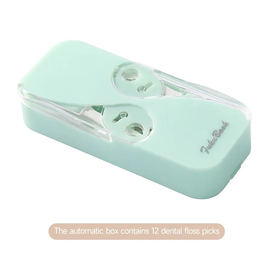 Étui portable pour fil dentaire, distributeur automatique de fil dentaire, étui de nettoyage des dents, boîte de fil dentaire, accessoire d'hygiène bucco-dentaire 6