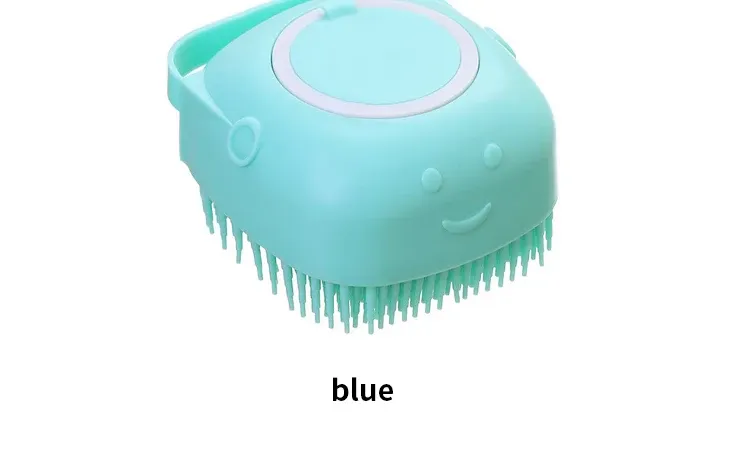 Brosse de bain pour animaux de compagnie, finition et détails