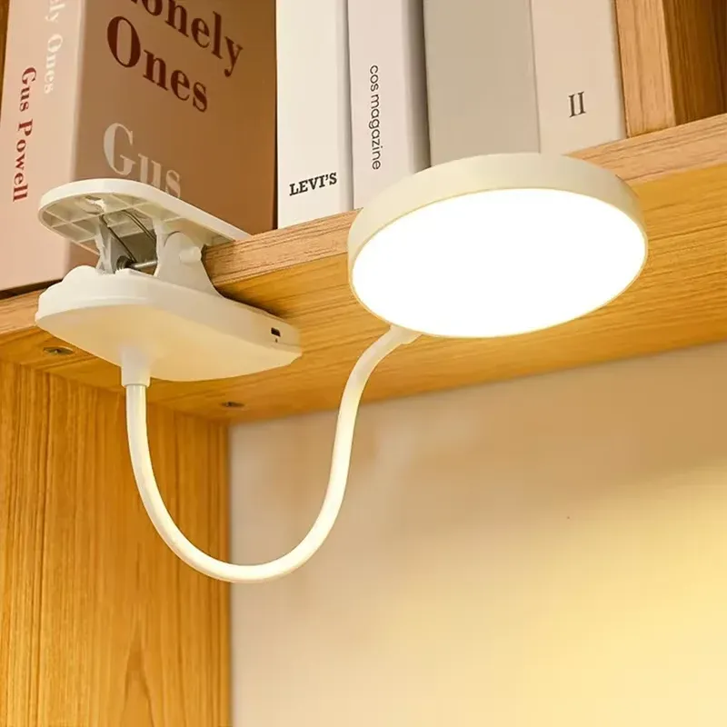 Lampe de table LED rechargeable au design épuré