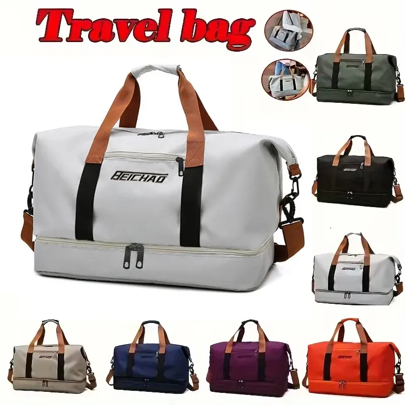 Sac de sport de voyage polyvalent, mise en situation