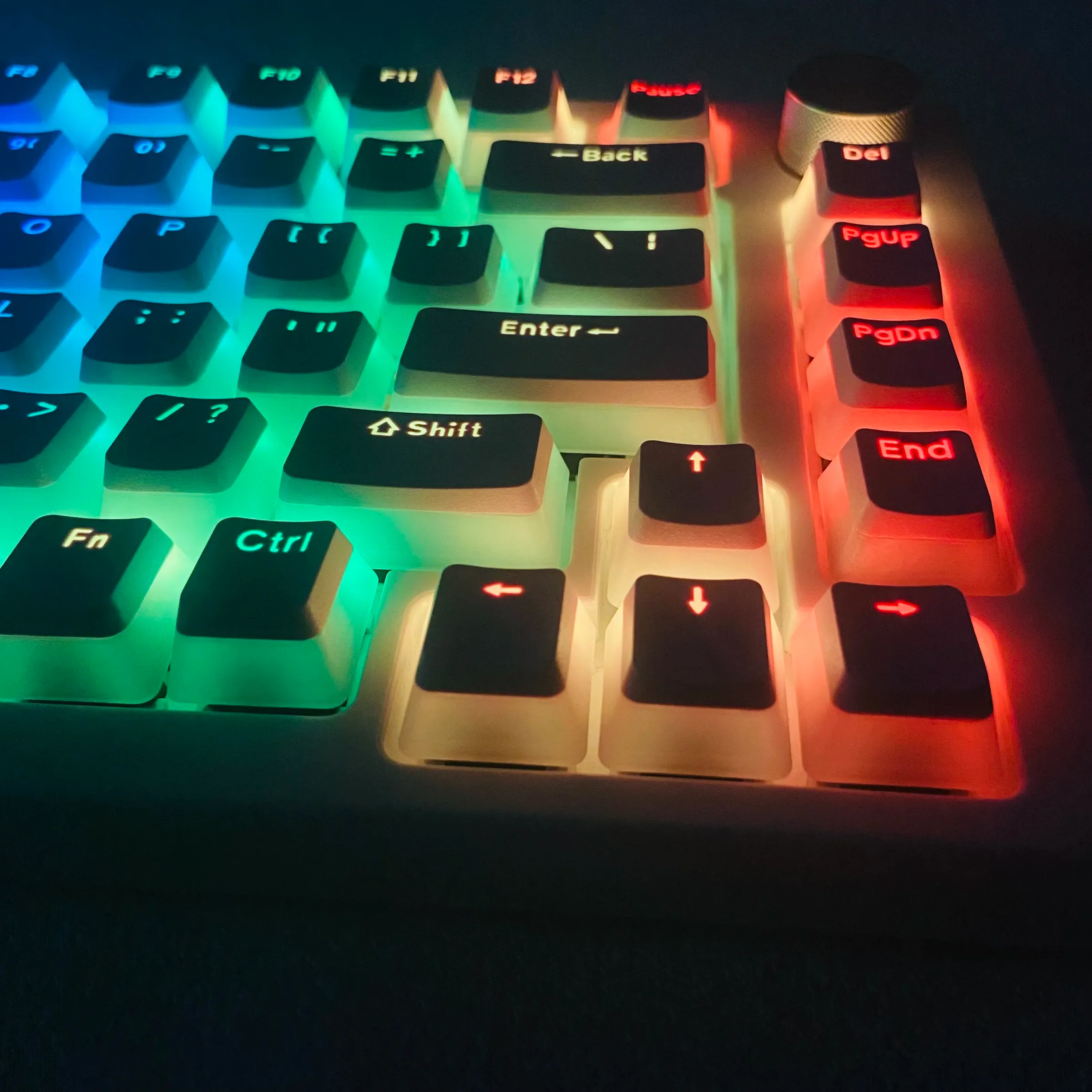 Keycaps Pudding transparents PBT OEM pour clavier de jeu, clavier mécanique personnalisé 68 75 80 95 108 5