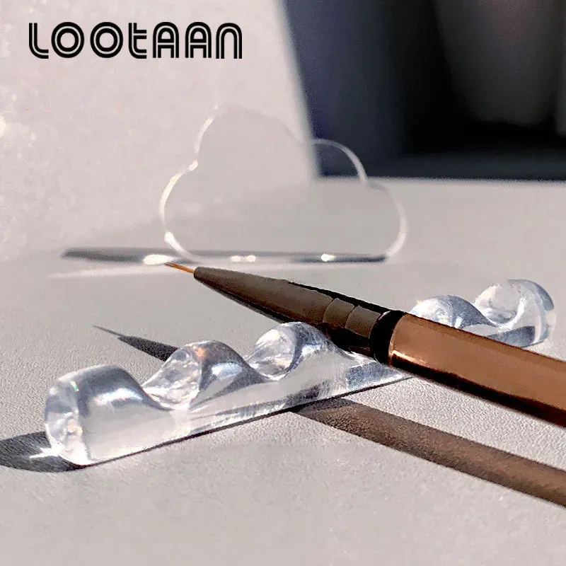 Porte-brosses à ongles en acrylique LOOTAAN, vue d'ensemble