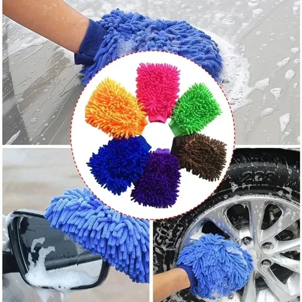 Éponge de lavage en microfibre anti-rayures et ultra absorbante pour l'entretien extérieur des véhicules 6