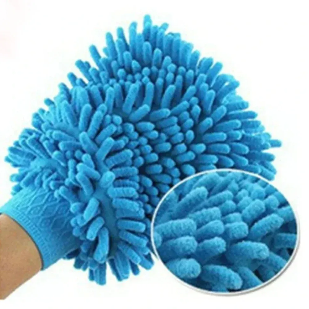 Gant de lavage chenille pour carrosserie