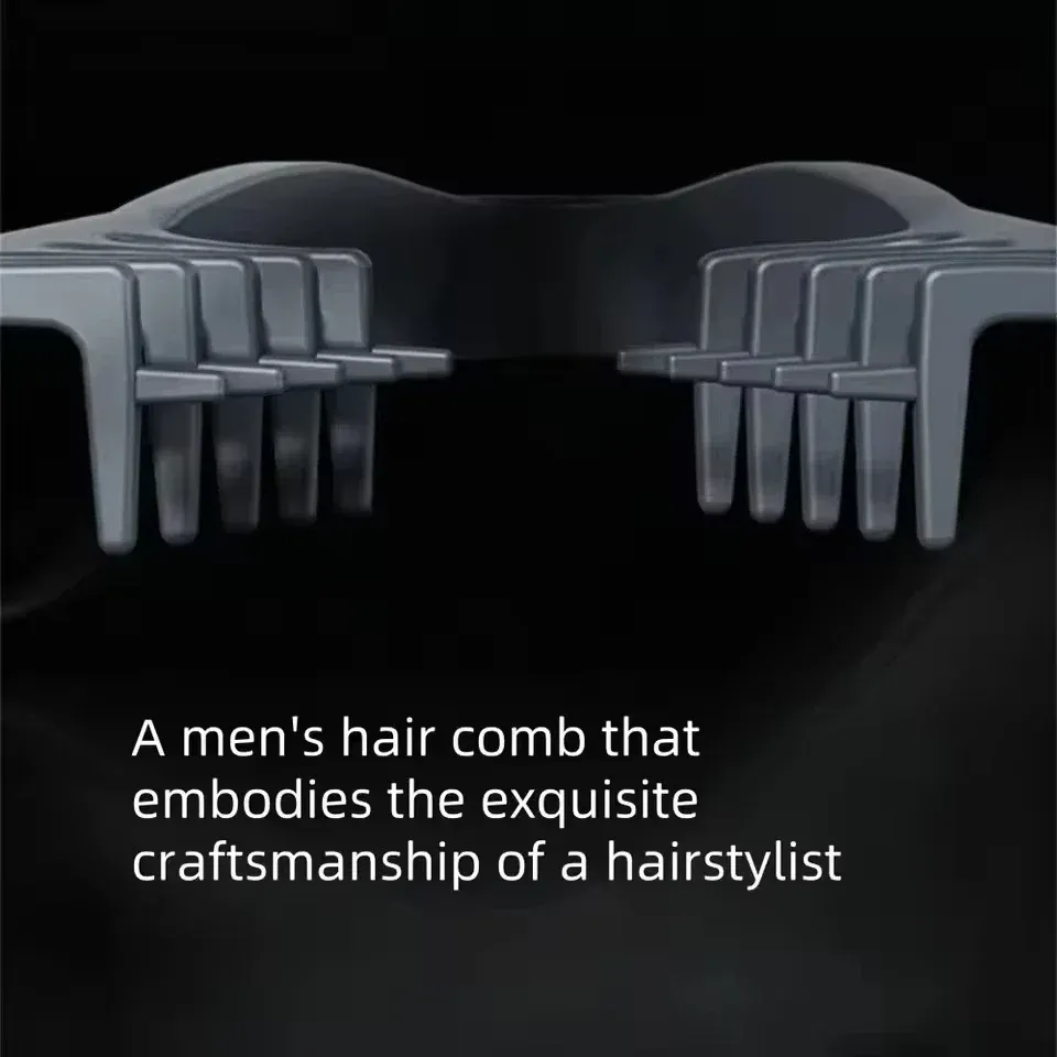 Peigne volumisant en ABS pour cheveux normaux, outil de coiffage texturé à effet naturel et couverture des racines 3