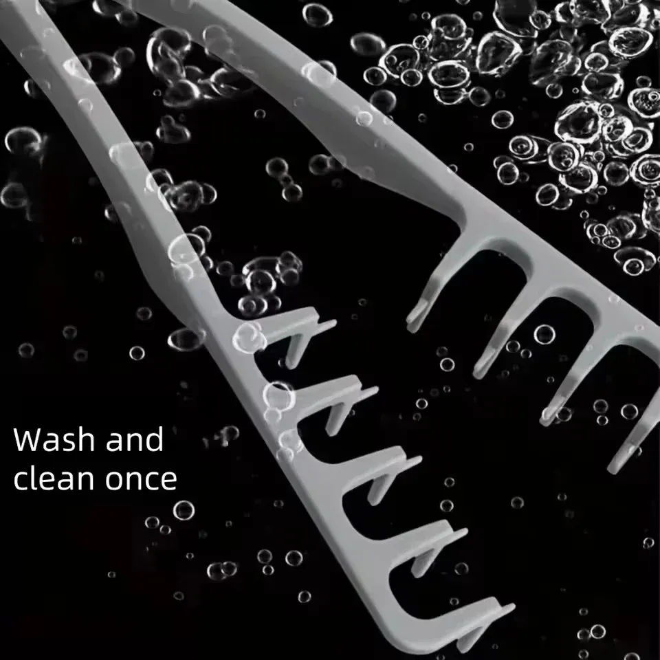 Peigne volumisant en ABS pour cheveux normaux, outil de coiffage texturé à effet naturel et couverture des racines 4