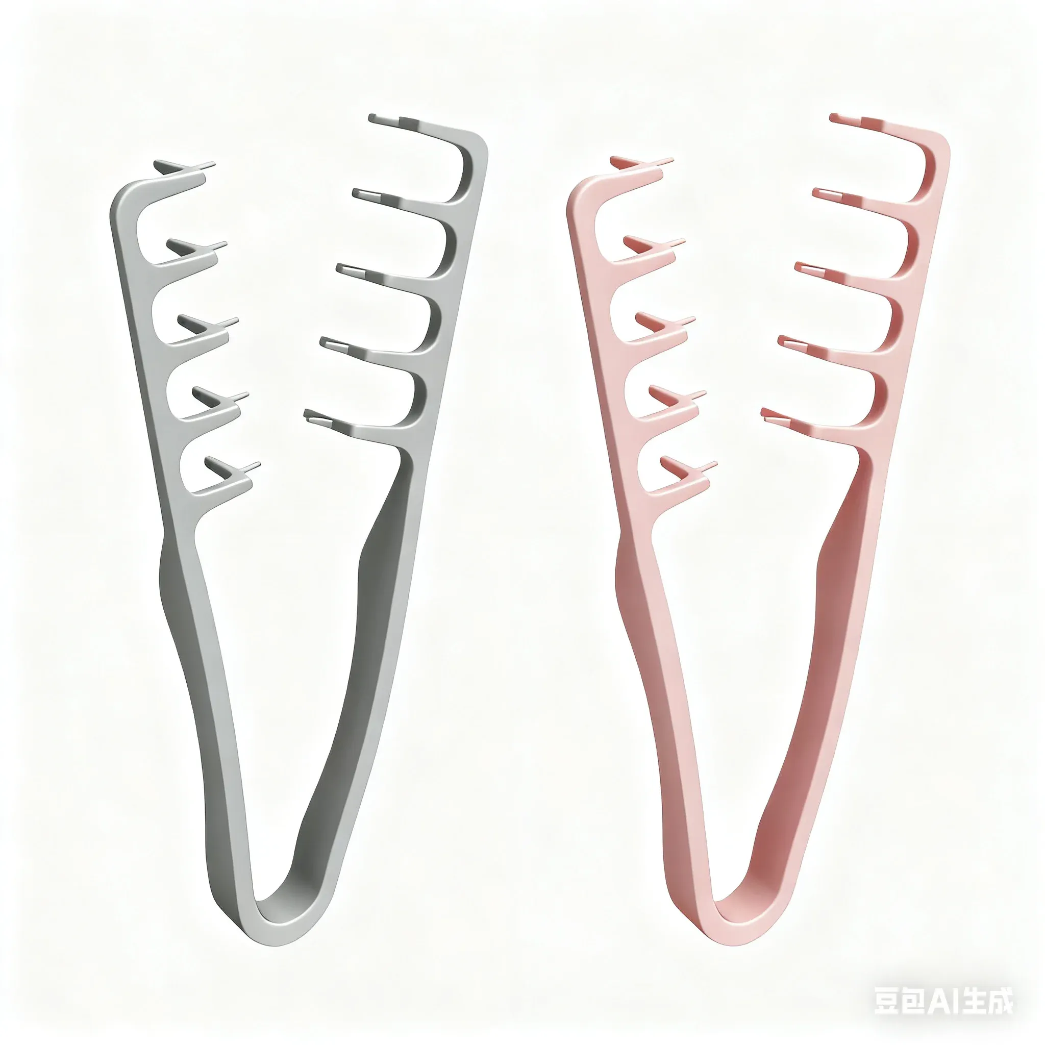 Peigne volumisant en ABS pour cheveux normaux, outil de coiffage texturé à effet naturel et couverture des racines 12