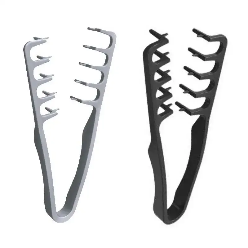 Peigne volumisant en ABS pour cheveux normaux, outil de coiffage texturé à effet naturel et couverture des racines 11