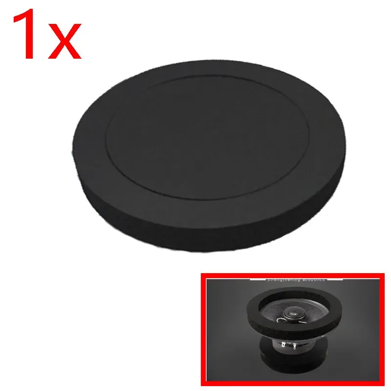 Anneau d'isolation phonique auto-adhésif en coton pour haut-parleur de voiture 6,5 pouces, garniture de porte 8
