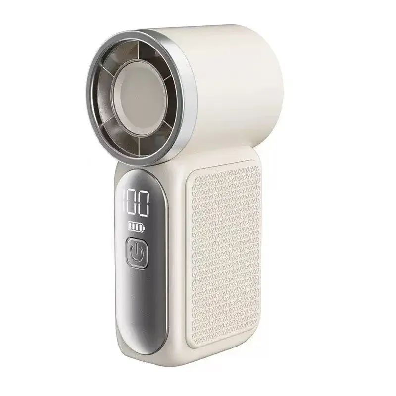 Mini ventilateur portable rechargeable avec écran LED 10