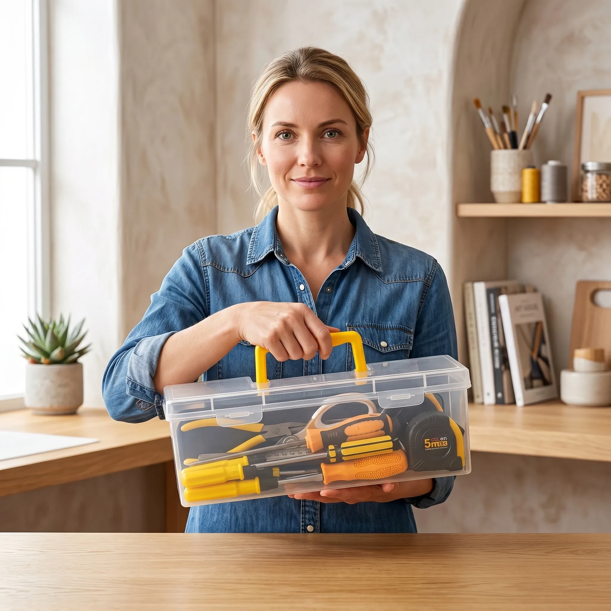 Organisateur de boîte à outils durable pour écrous, boulons, vis, clous et petites pièces de quincaillerie 4